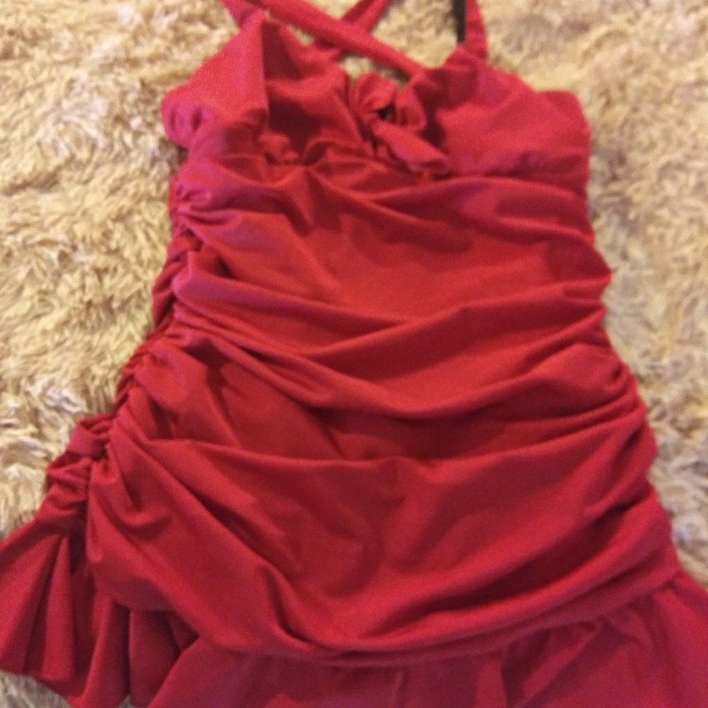 Kiyona retro swimdress